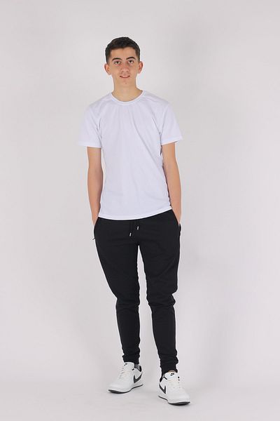 han collection طقم رياضي مع تي شيرت أبيض