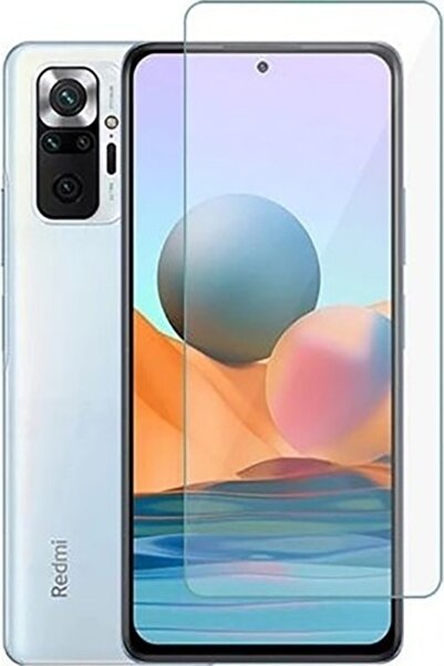 Genel Markalar Xiaomi Redmi Note 10s Ekran Koruyucu Sert Temperli Cam 9h Şeffaf