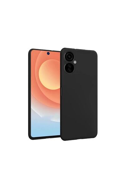 Microcase Tecno Camon 19 C16n Elektrocase Serisi Silikon Kılıf - Siyah Al3340