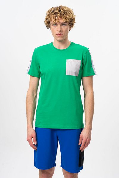 United Colors of Benetton Πράσινο ανδρικό T-Shirt - Bnt-m20446