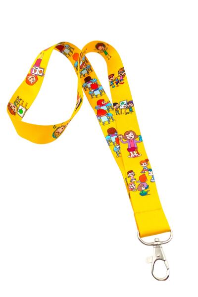 CİCCİBİCCİSHOP Öğretmen Boyun Askı İpi