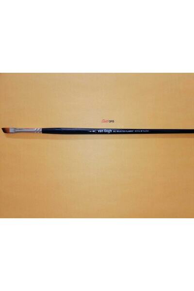 sanatofis Van Gogh 302 Serisi Yan Kesik Yağlı/akrilik Boya Fırçası No:8