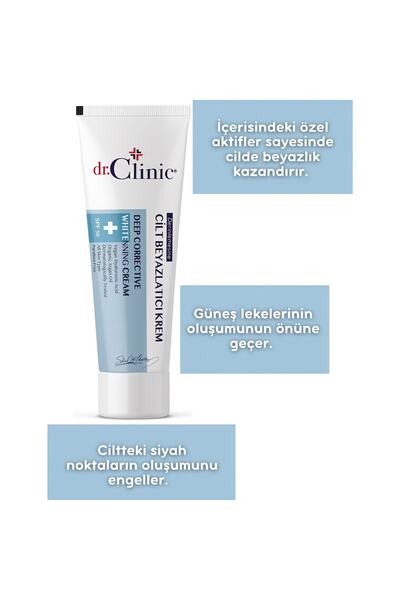 Dr. Clinic Dr.clinic Derinlemesine Cilt Beyazlatıcı Krem 50 Ml