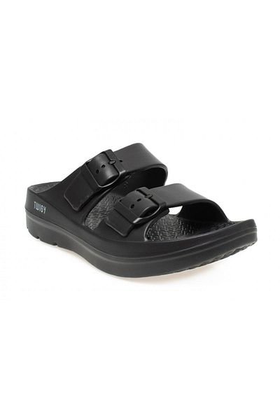 Twigy Zz0906 Tw Bio Double Band, papuci negri pentru femei