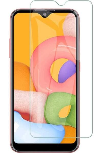 Case 4U Samsung Galaxy M30 Uyumlu Ekran Koruyucu Sert Temperli Cam 9h Şeffaf