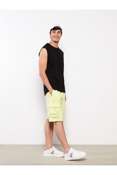 LC Waikiki Πλεκτό ανδρικό σορτς Slim Fit