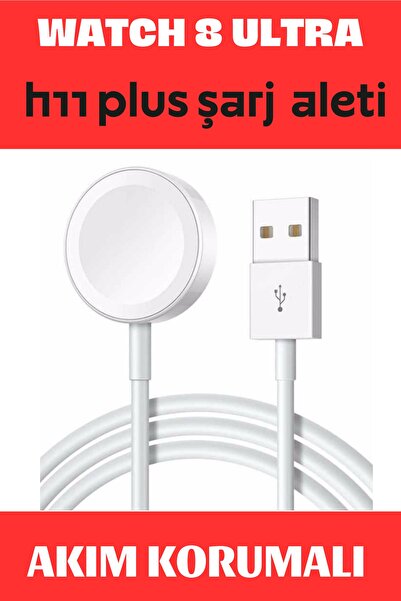 OBRAX Watch 8 Ultra H11 Plus Uyumlu Akım Korumalı Şarj Aleti