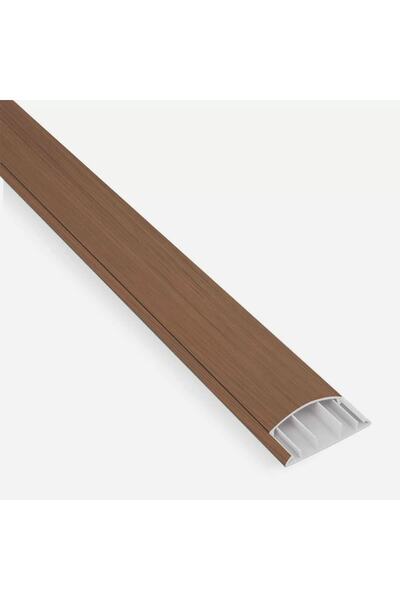 Mutlusan Balık Sırtı Kablo Kanalı Ceviz 60x15