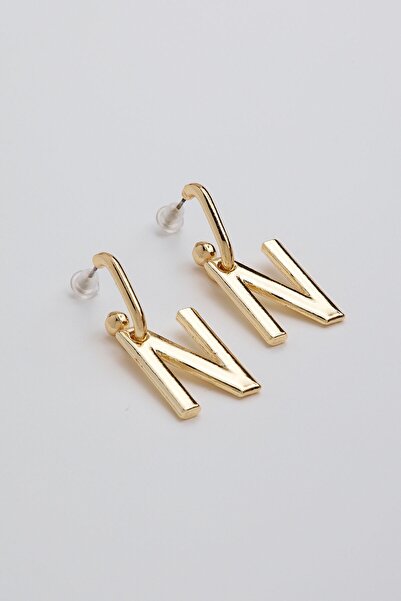 ismim bijuteri Letter Earrings