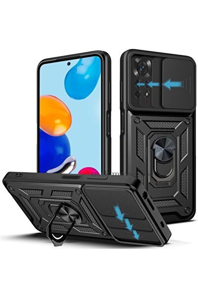 m.tk moveteck Xiaomi Redmi Note 12 Pro 4g Kılıf Kamera Korumalı Sürgülü Yüzük...