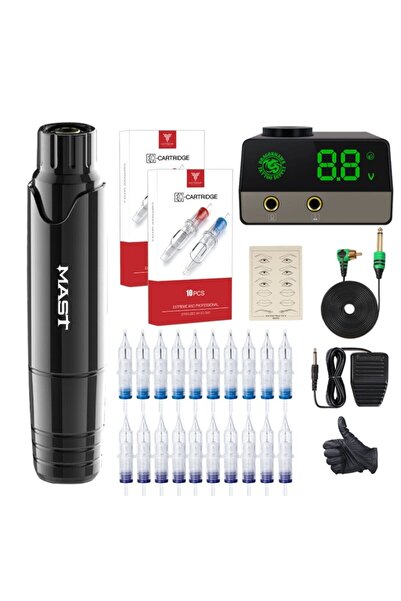 MAST P10 Pro Dövme Ve Kalıcı Makyaj Makinesi Seti / Tattoo Makinesi Seti