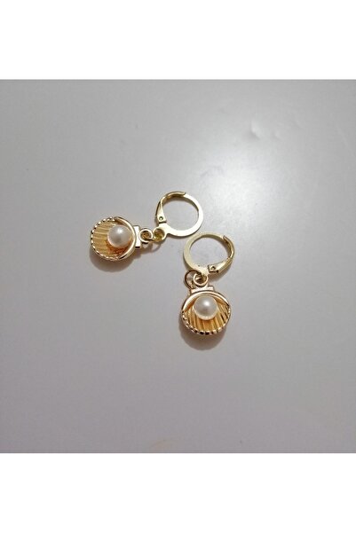 Fiamoss أقراط المحار النسائية