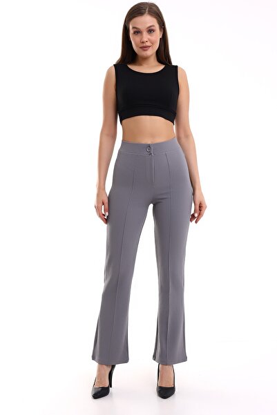 Winmoda34 Ženske pantalone sa ultra visokim strukom