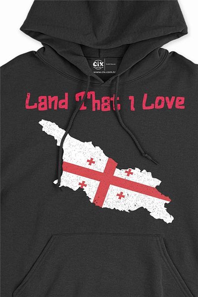 Cix Land That I Love Georgia Hanorac cu glugă