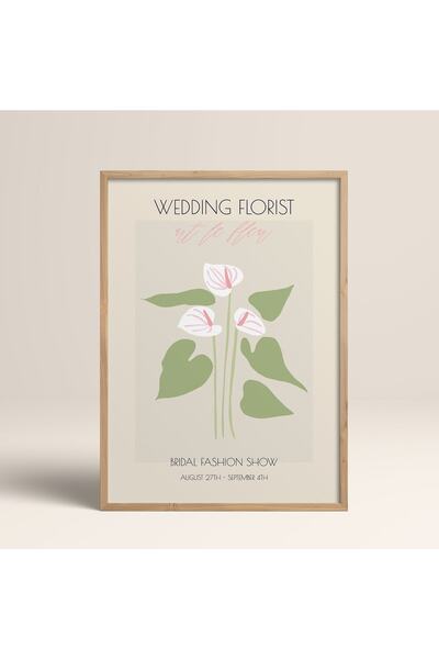 HOMEPACK Slika u prirodnom drvenom okviru, uokviren poster, umetnički moderni...