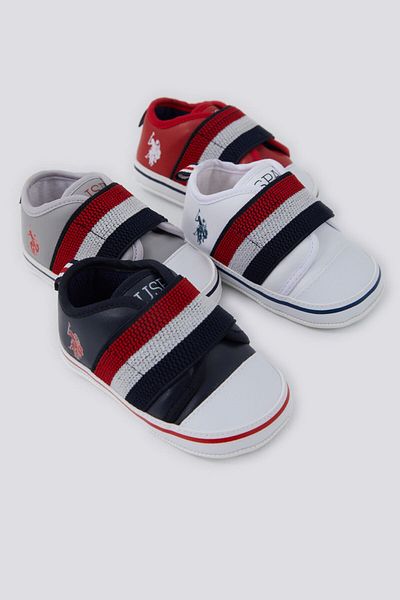 U.S. Polo Assn. Baby Boy Navy Blue Baby Shoes