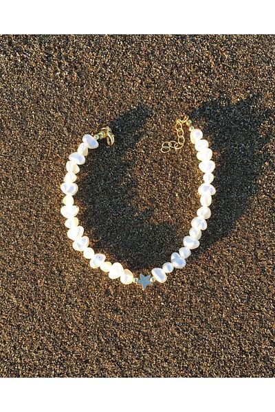 Miel Women's Pearl Anklet