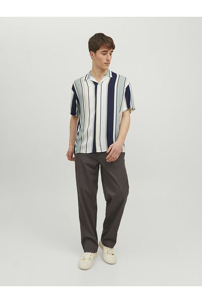 Jack & Jones Striped Short Sleeve Shirt-luke