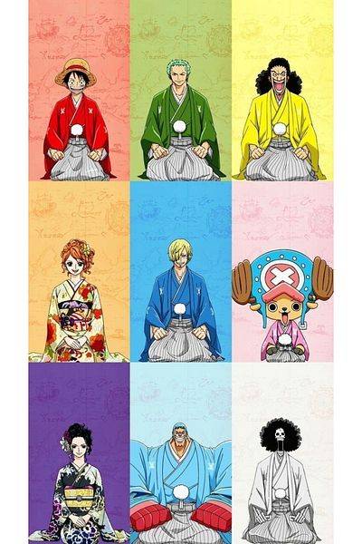 owl bag Anime- One Piece - Σετ 9 φωτοκαρτών χωρίς μοτίβο