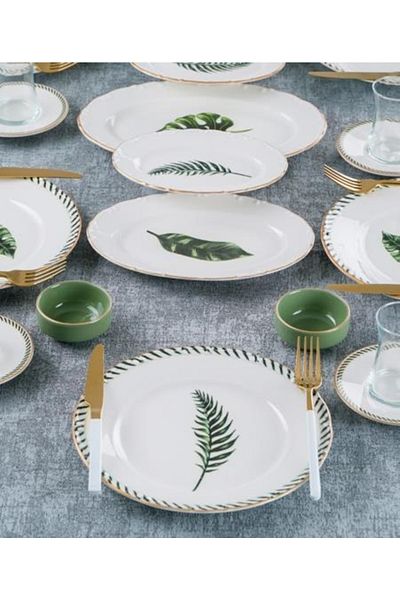 ACAR 0005 Vera 27 Piece Breakfast Set for 6 People