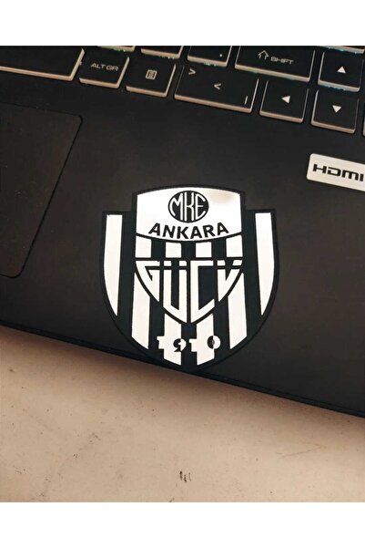 Aksaray Tasarım Atölyesi Sticker Ankaragücü Taraftar Logo Yapışkanlı