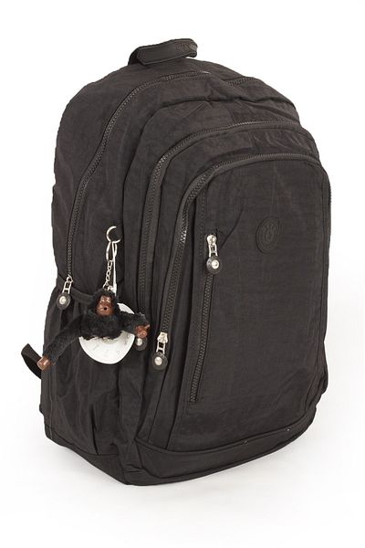 İMAKS 571 Crinkle / Clinkir Αδιάβροχο Ελαφρύ Multi-Eye Sports, Ταξίδια, Σχολείο, Σακίδιο πλάτης Laptop Μαύρο 1d