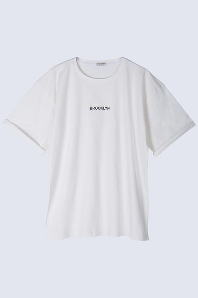 LEONE KOLEKSİYON Μπλουζάκι Brooklyn Print Oversize