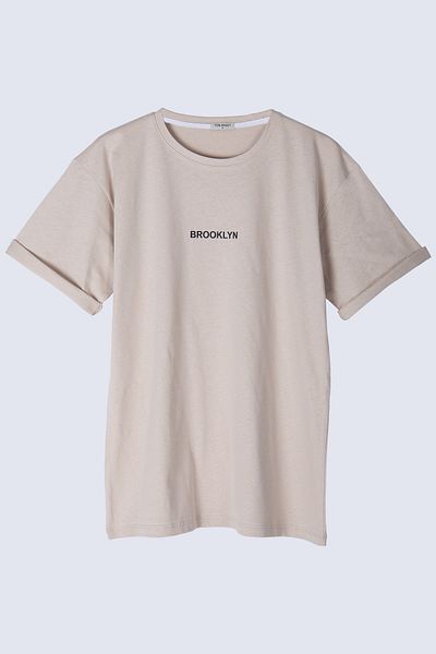 LEONE KOLEKSİYON Μπλουζάκι Brooklyn Printed Oversize