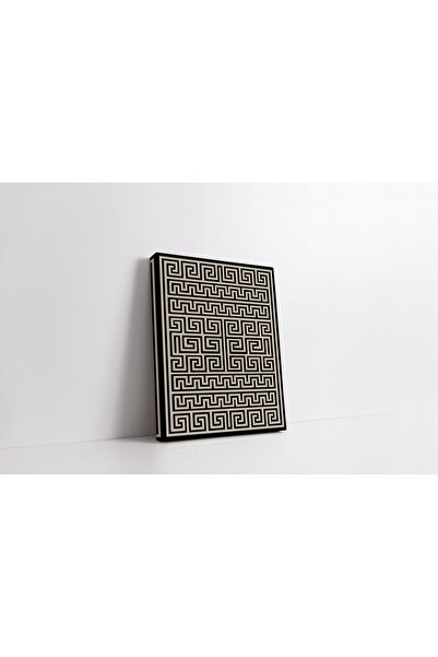 RUGSMODERN Kanvas Tablo 1115 Siyah Bej Geometrik 279