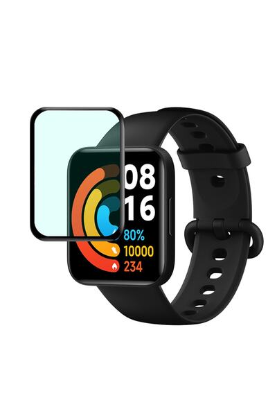 Genel Markalar Xiaomi Redmi Watch 3 Ekran Koruyucu Pmma Pet Ultra Ince Tam Ka...