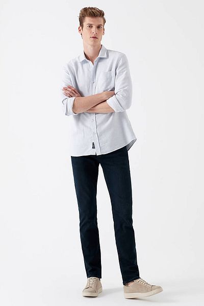 Mavi Pantaloni Martin Black Jean pentru bărbați 0037829624