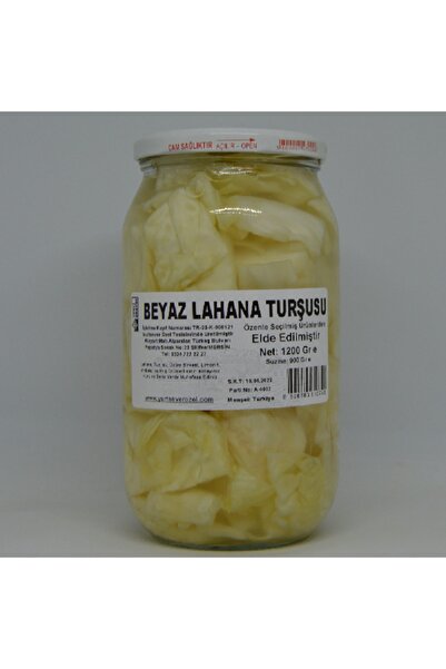 Yurtsever Özel Beyaz Lahana Turşusu 1200 Gr