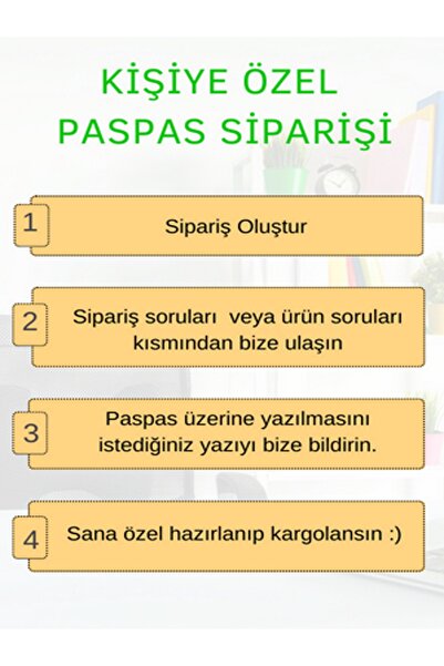 royalmoni Kişiye Özel Tasarım Welcome To Our Home Paspas 70x45 Cm - Çok Amaçlı Kapı Önü Paspası