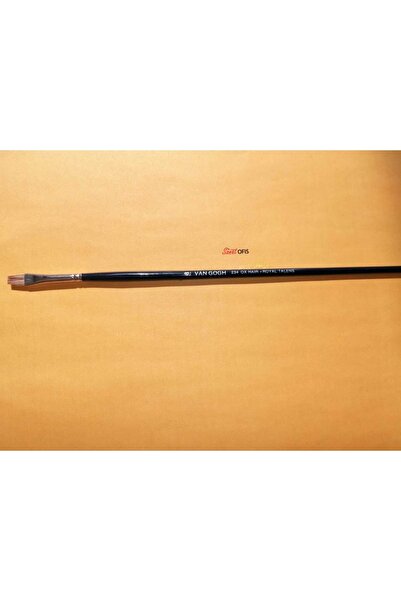 sanatofis Van Gogh Seria 234 Perie pentru vopsea uleioasă/acrilică din păr de bou urechi Nr:8