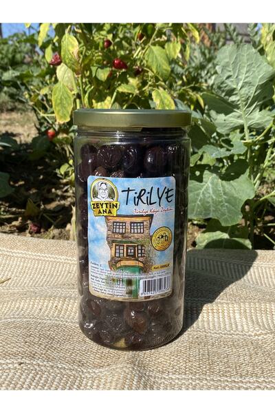 ZEYTİN ANA Tirilye Siyah Gemlik Zeytini (s)-1 Kg