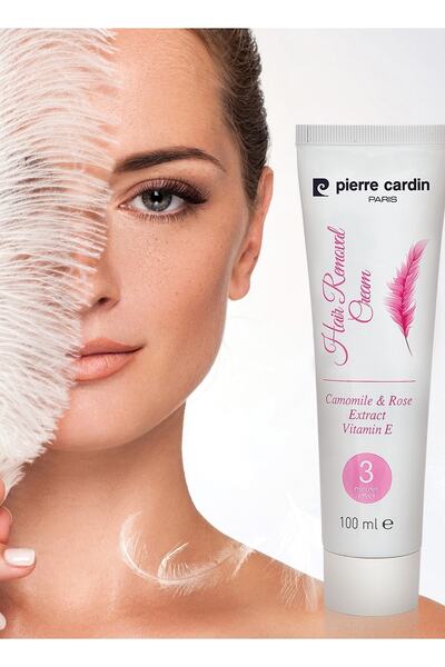 Pierre Cardin Hair Removal Cream Offering 3 Minutes of Use 100 ml X 3 Pieces