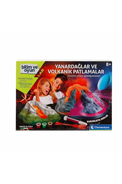 CLEMENTONI Bilim Ve Oyun: Yanardağlar Ve Volkanik Patlamalar