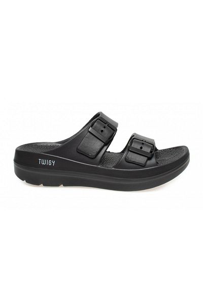 Twigy Zz0906 Tw Bio Double Band, papuci negri pentru femei