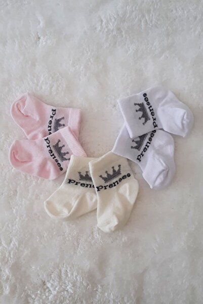 Hepsine Rakip 3 Pack Girl Boy Baby Newborn Socks Cotton Lycra Flexible