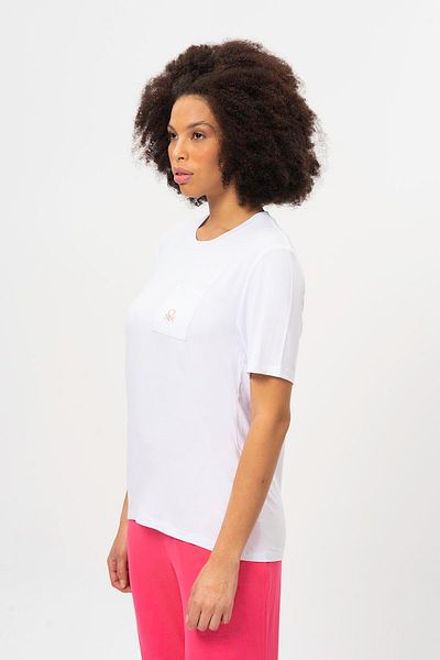 United Colors of Benetton Topuri de pijama de dama Bnt-w20406 Coral