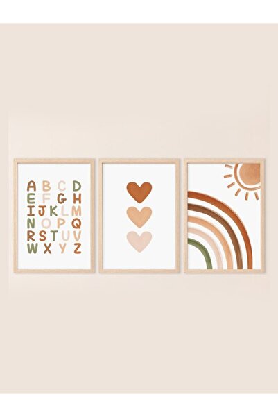 incdesign Çocuk Odası Poster 3'lü