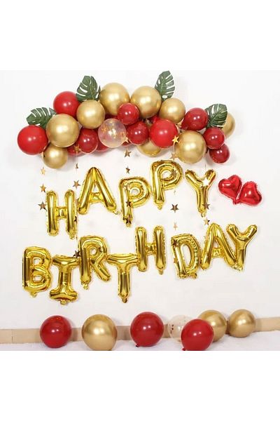 DÜVENCİ TİCARET Çıtıpitıstore Happy Birthday Birthday Set
