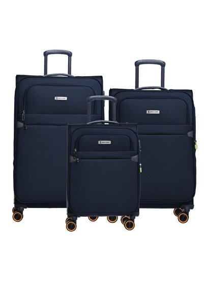 Pierre Cardin 04pc6000-set Lacivert Unisex 3 Lü Set Bavul