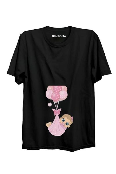 BENROMA Tricou de maternitate cu imprimeu loose fit
