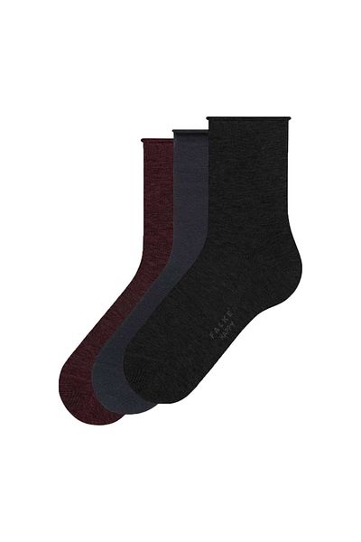 FALKE Damen Socken 3er Pack - Happy Box, Kurzsocken, Geschenkbox