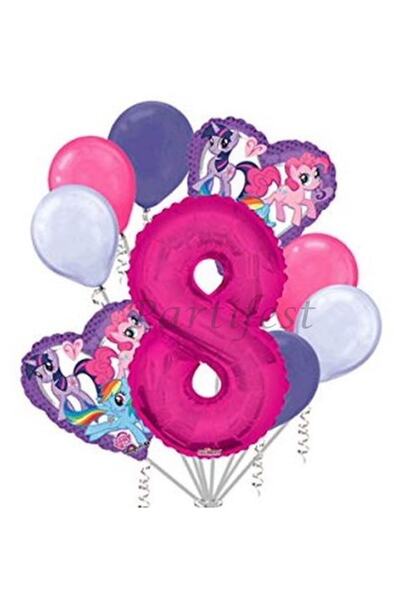 Parti Station My Little Ponny Balon Set My Little Ponny Folyo Balon Set Konse...