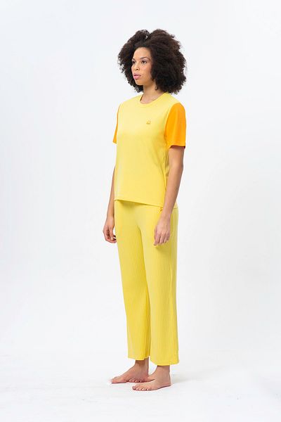 United Colors of Benetton Top pijama galben pentru femei - Bnt-w20408