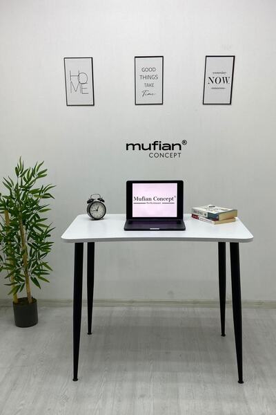 METAL TASARIM ATÖLYESİ Eva Çalışma Masası Laptop Bilgisayar Masası Ofis Masas...