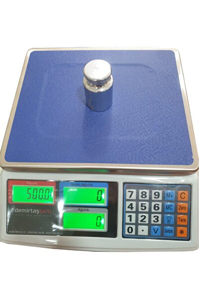 Demirtaş Tartı Demirtaş 30 Kg-1 Gr Tartım Ve Sayım Terazisi-adet Sayıcı Tartı