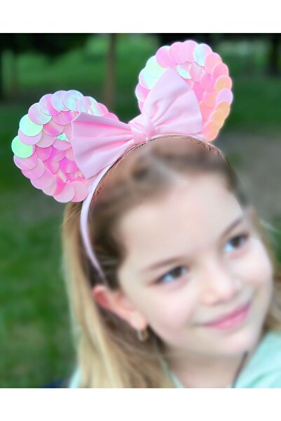 QUEEN AKSESUAR Yeni Trend Lüks Büyük Iri Parlak Hologram Balık Pullu Fiyonklu...